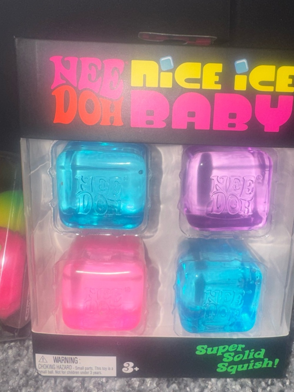 Nee Doh Groovy Fruit, Nice Ice Baby, Nice Cube, Dream Drop Toys Lot Bundle - Picture 3 of 12